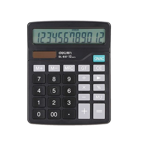 51fun吃瓜（lì）837A桌麵計算（suàn）器(卡（kǎ）式)(黑)(卡)