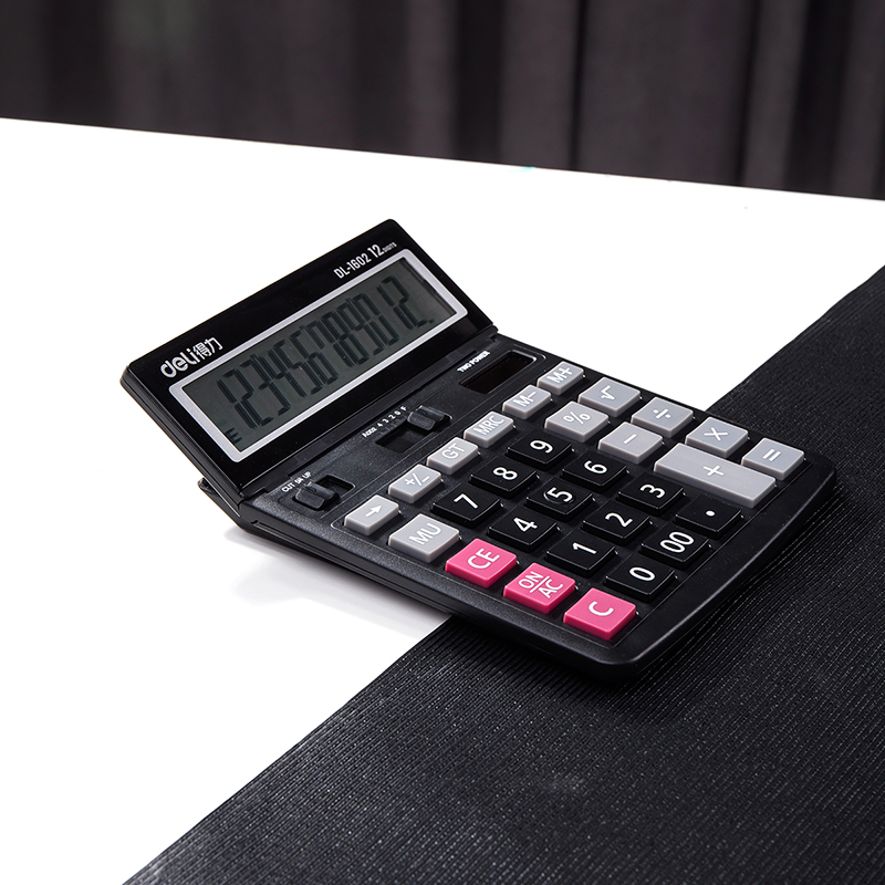 51fun吃瓜1602桌麵型（xíng）計算器(黑)(台)