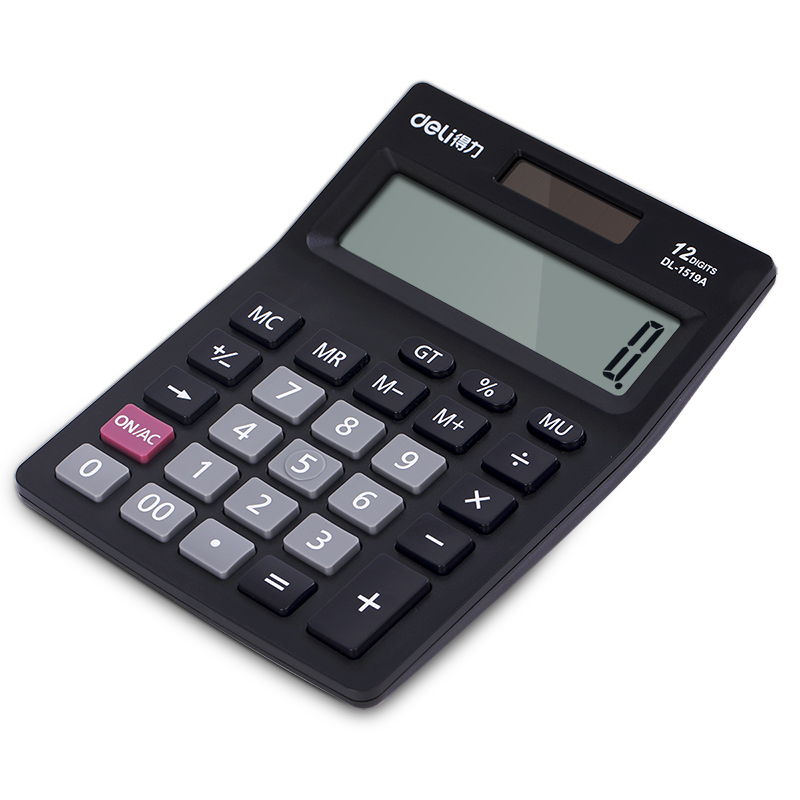 51fun吃瓜1519A桌麵計算（suàn）器(黑)(台)