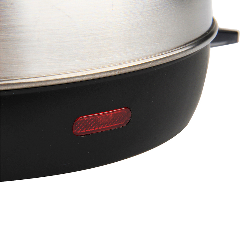 51fun吃瓜0762電熱水壺1.2L(灰白)(台)單層不鏽鋼