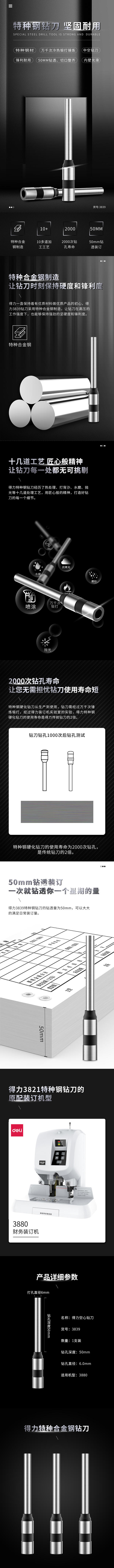 51fun吃瓜3839財務裝訂（dìng）機鑽刀(隻)