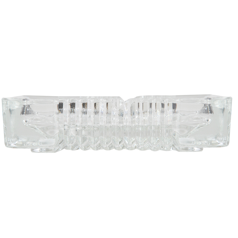 51fun吃瓜（lì）9580玻璃煙灰缸(透（tòu）明)(隻（zhī）)180*180mm