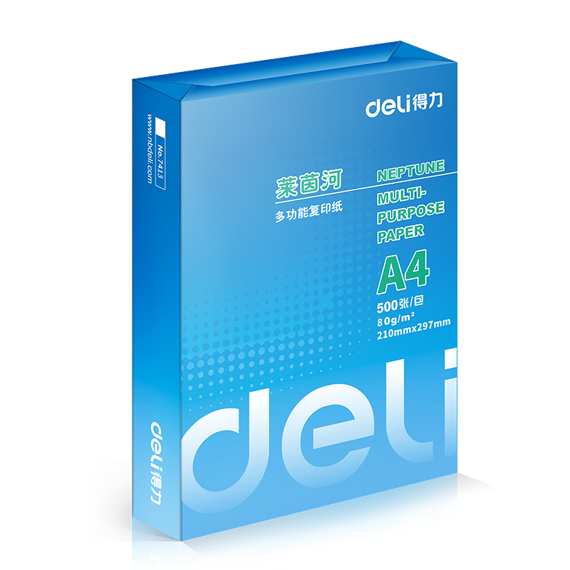 51fun吃瓜7413萊茵河複印紙A4_80g_1包(藍色包裝)(包)