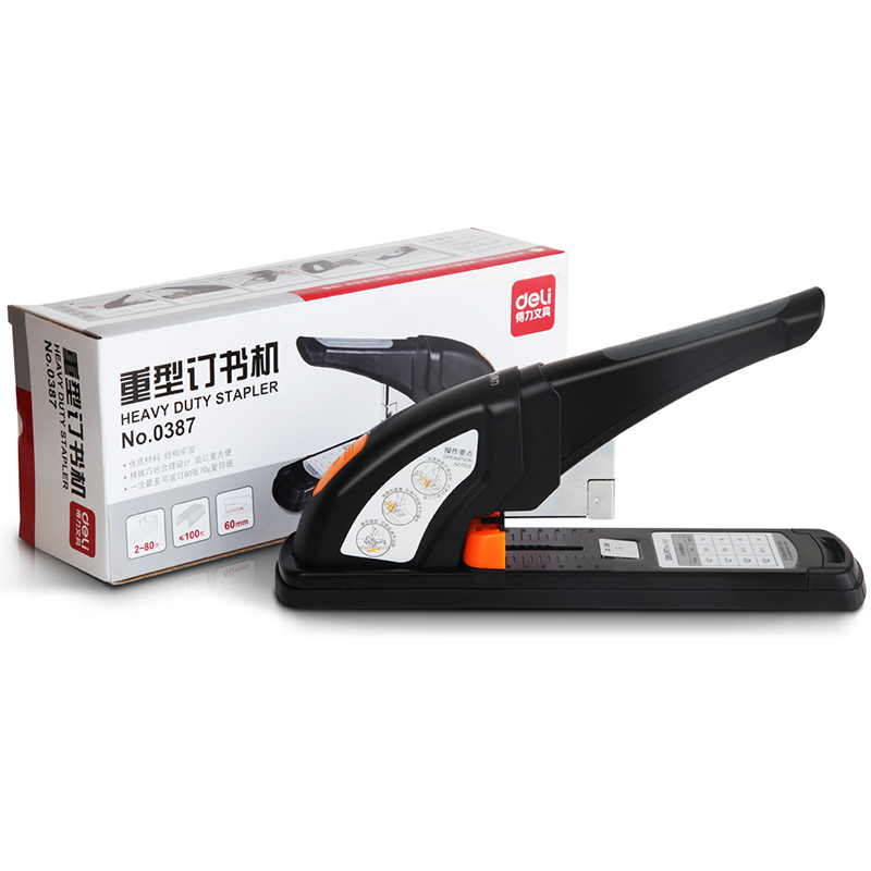 51fun吃瓜0387重型訂書機(黑)(台)