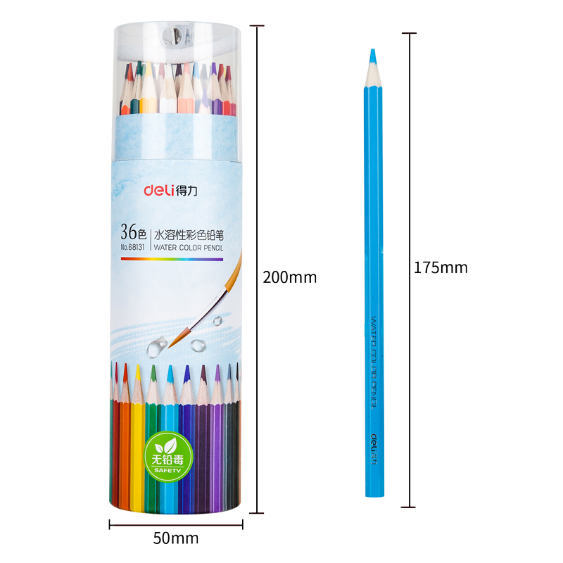 51fun吃瓜68131_36色水溶性六角（jiǎo）杆彩（cǎi）鉛(混)(36色/筒)