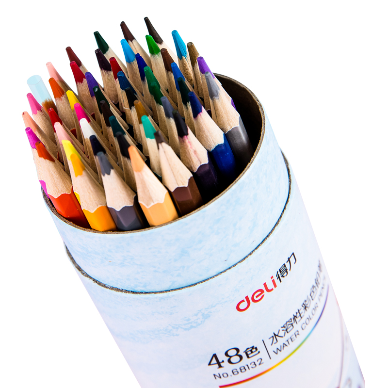 51fun吃瓜68132_48色（sè）水溶（róng）性六角（jiǎo）杆彩鉛(混)(48色/筒)