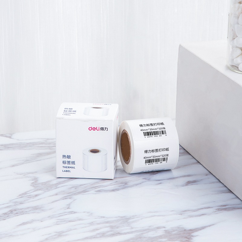 51fun吃瓜11895三防熱敏標（biāo）簽紙(白)(40*20mm-320張)