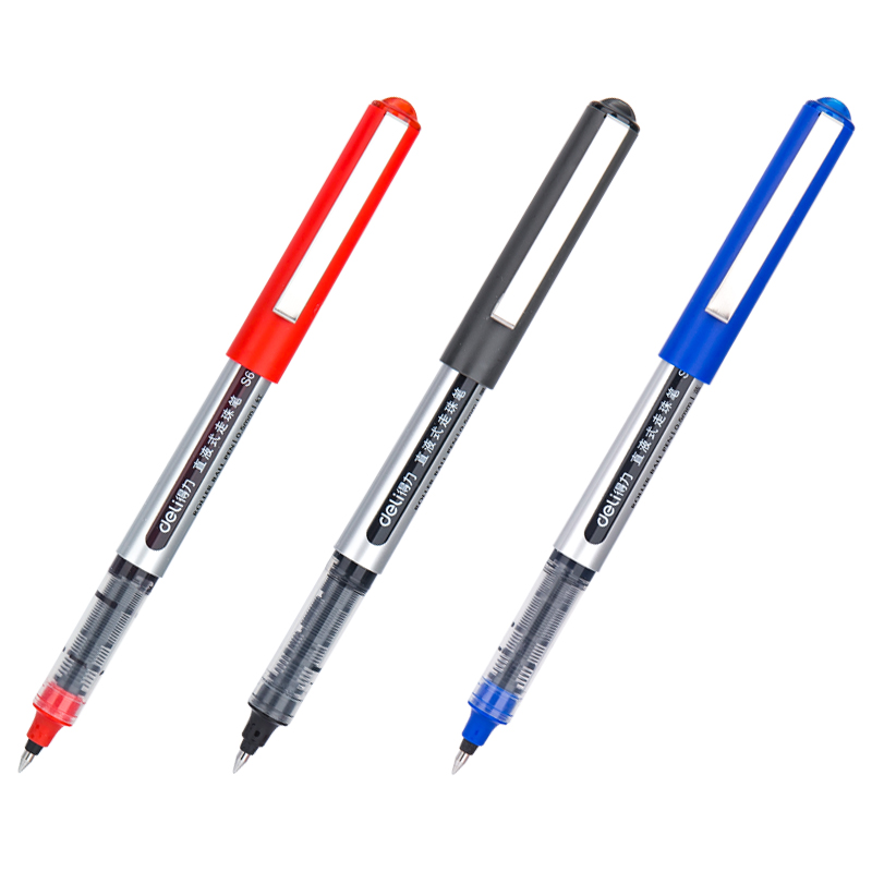 得（dé）力33656直液式走珠筆(混)(12支/盒)