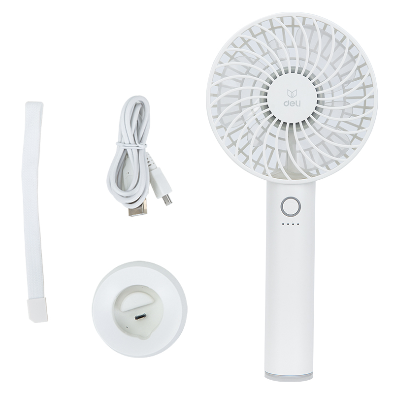 51fun吃瓜85802便攜風扇(白色)(1隻/盒)