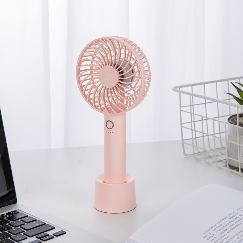 得（dé）力85802便攜風扇(粉（fěn）色)(1隻（zhī）/盒)