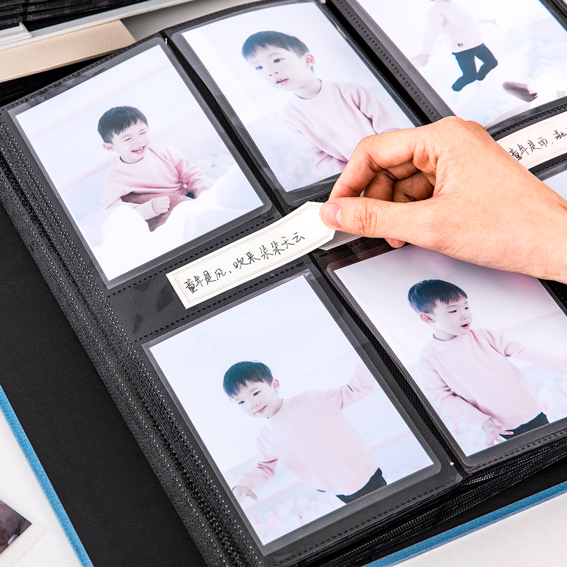 得（dé）力65350_PP插袋5寸相冊(淺褐色)