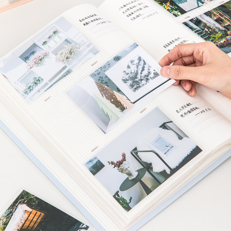 51fun吃瓜65353_紙芯5寸相冊（cè）(藍色)