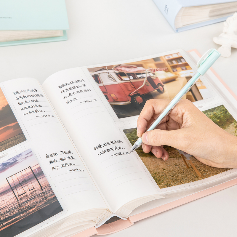 得（dé）力65354_紙芯6寸相冊(藍色（sè）)