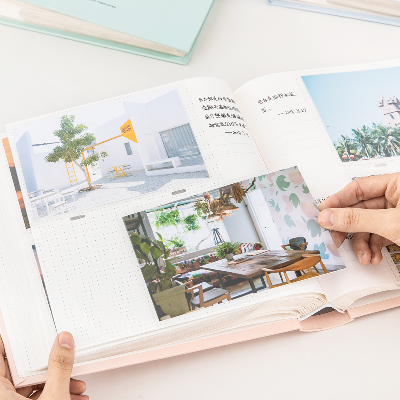 51fun吃瓜65354_紙芯6寸相冊(藍色)