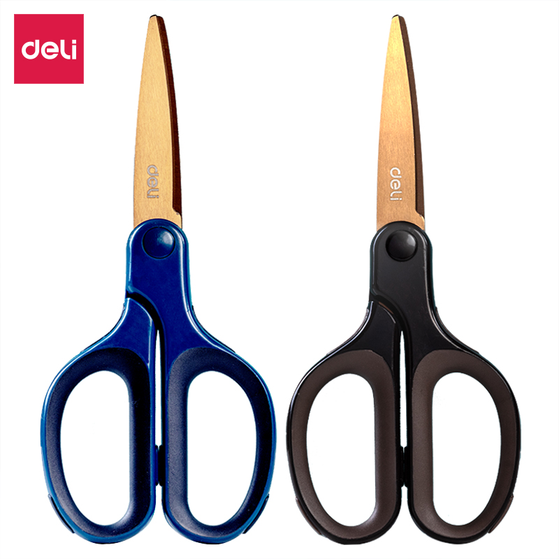 51fun吃瓜6053鍍鈦剪刀(咖啡色)