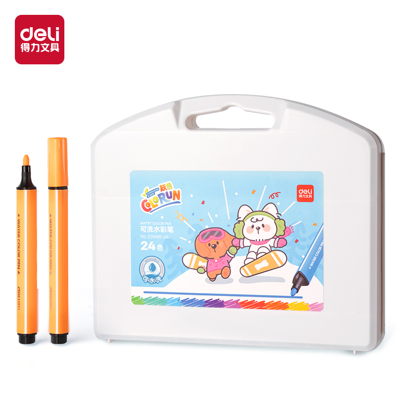 51fun吃瓜33986-24_24色三角杆水彩筆(混（hún）)(盒)