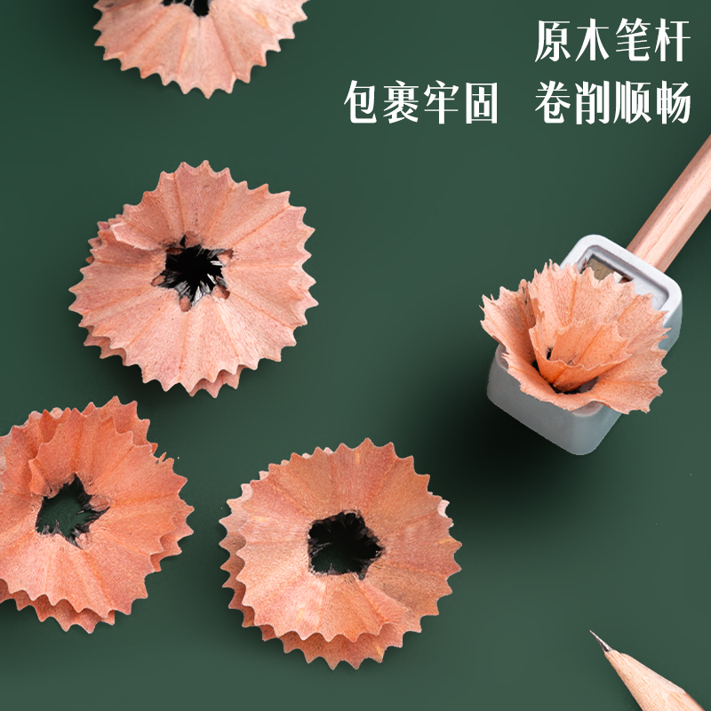 51fun吃瓜HC908-2B_原木六角杆2B鉛筆(混)(50支/桶)