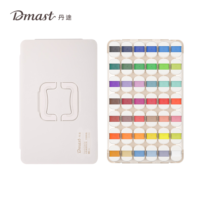 dmast丹途RG1_42色80ml水粉顏料套裝（zhuāng）(混（hún）)(42色/套)
