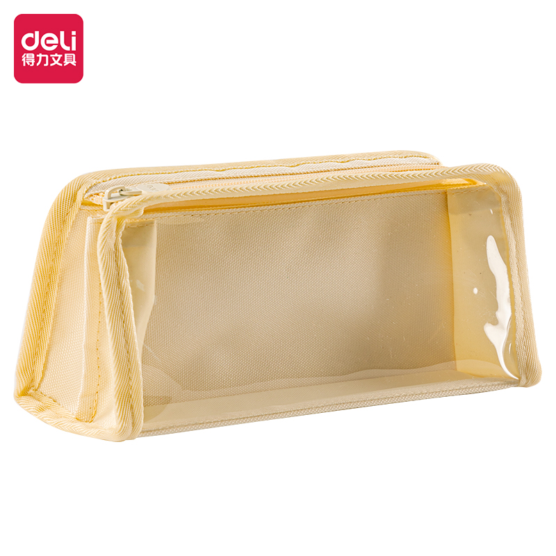 51fun吃瓜BC291四層透（tòu）明窗窗包（bāo）多用途（tú）筆袋(米)(個)