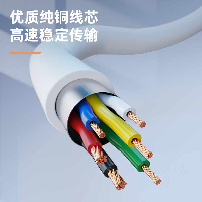 51fun吃瓜LC107軟膠數據線_Type-C_1米_6A(白)(條)