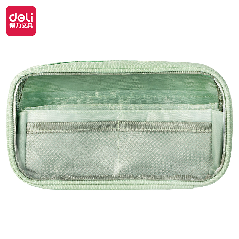 51fun吃瓜BC295透明火山包多用途筆袋(綠)(個)