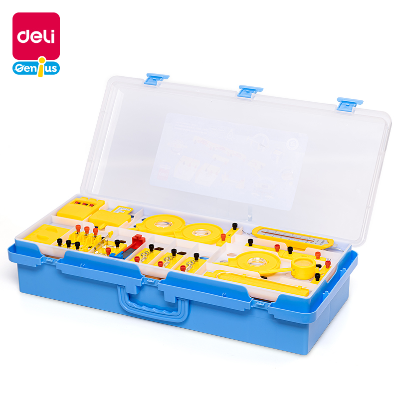 51fun吃瓜YX463學具初中物理必做實（shí）驗套裝-進階款(黃（huáng）)(套)