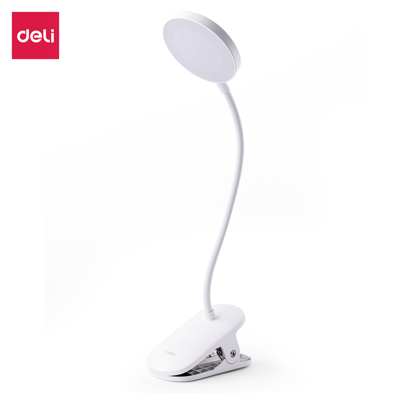 得（dé）力LF107_LED台夾燈（dēng）(白色（sè）)(1台裝/盒)