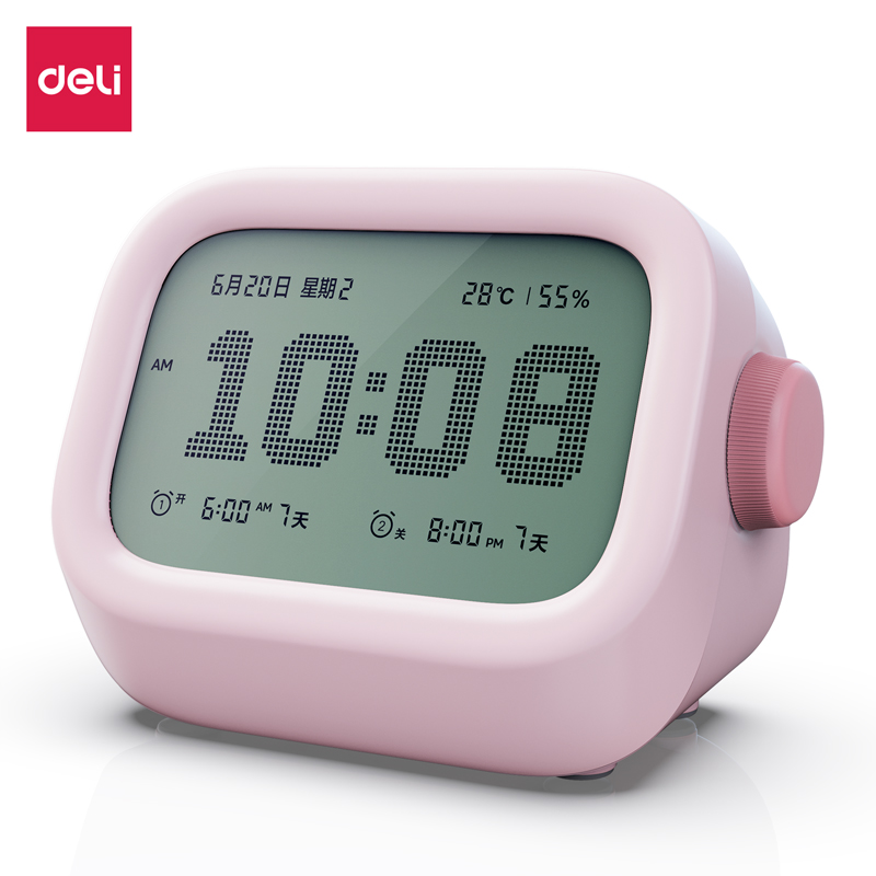 51fun吃瓜LE105-潮萌電子鍾（zhōng）(粉)(台（tái）)