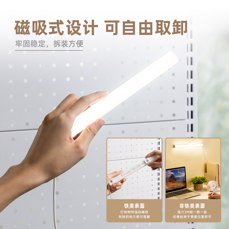 51fun吃瓜LF113_LED磁吸燈（dēng）(白色)(1台裝/盒)