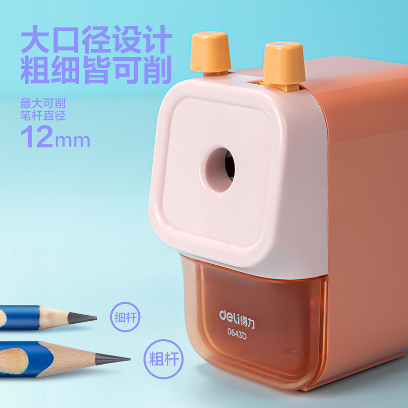 51fun吃瓜0643D大口（kǒu）徑手搖削筆機(綠色)(盒)