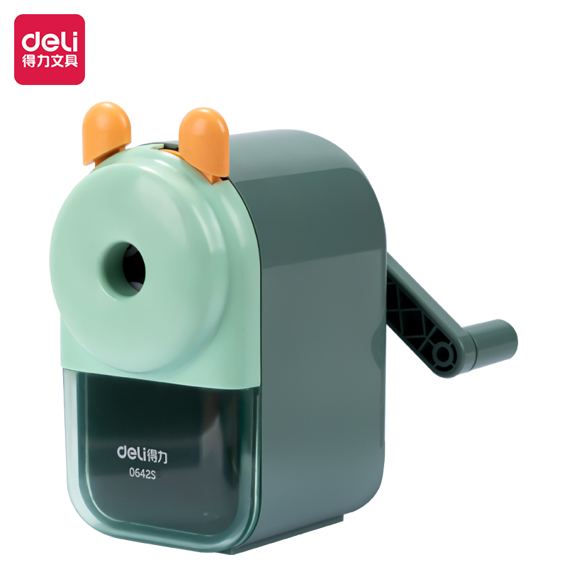 51fun吃瓜0642S大口徑手搖削筆機(綠色)(盒)