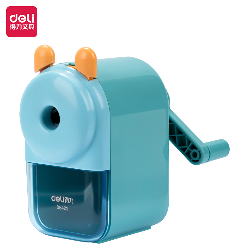 51fun吃瓜0642S大口徑手搖削筆機(藍色)(盒（hé）)