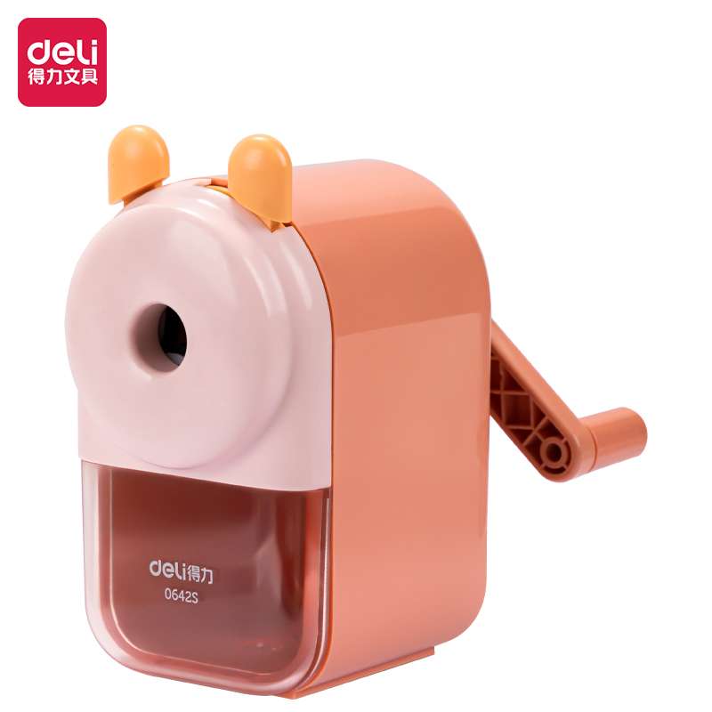 51fun吃瓜0642S大口徑手搖削（xuē）筆機（jī）(紅色)(盒)