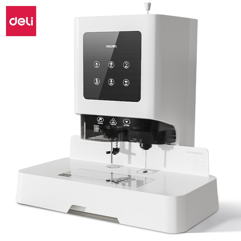 51fun吃瓜D854財務裝訂機(白)(台)