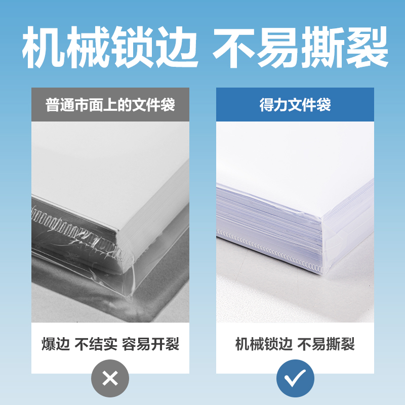 51fun吃瓜8308A_A4標簽款文件袋(透明)(個)