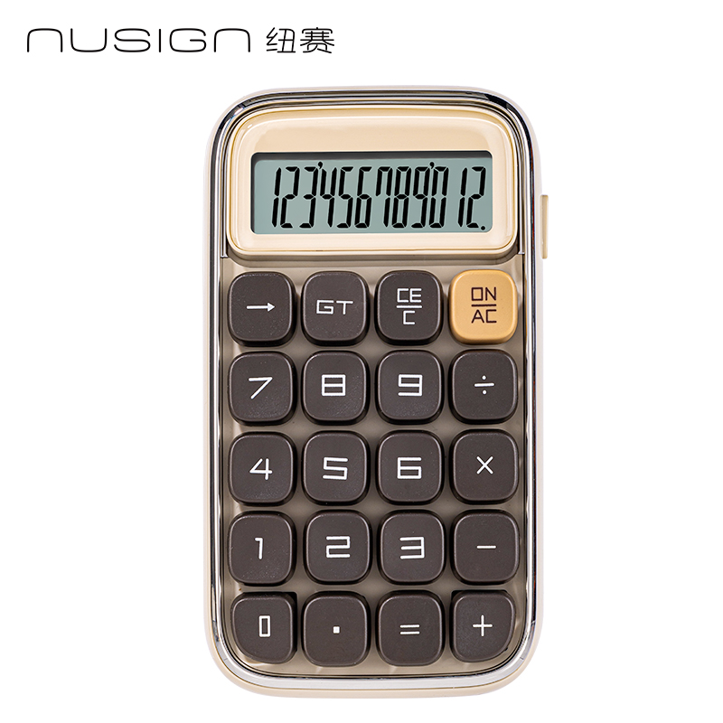 紐賽NS043桌麵計算器(白色)(台)