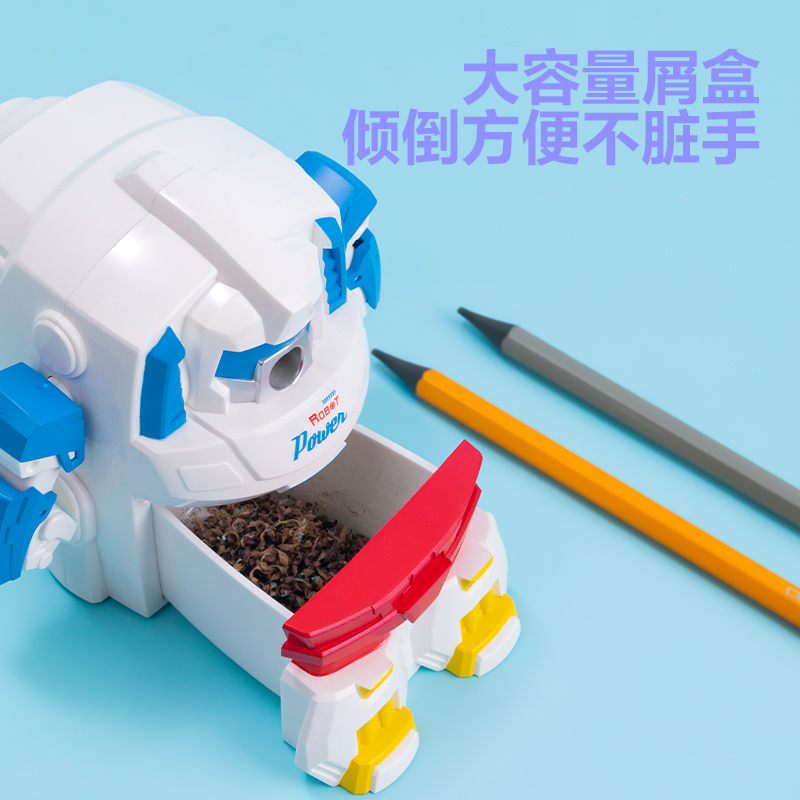 得（dé）力0729手搖（yáo）削（xuē）筆機(白色)(個)