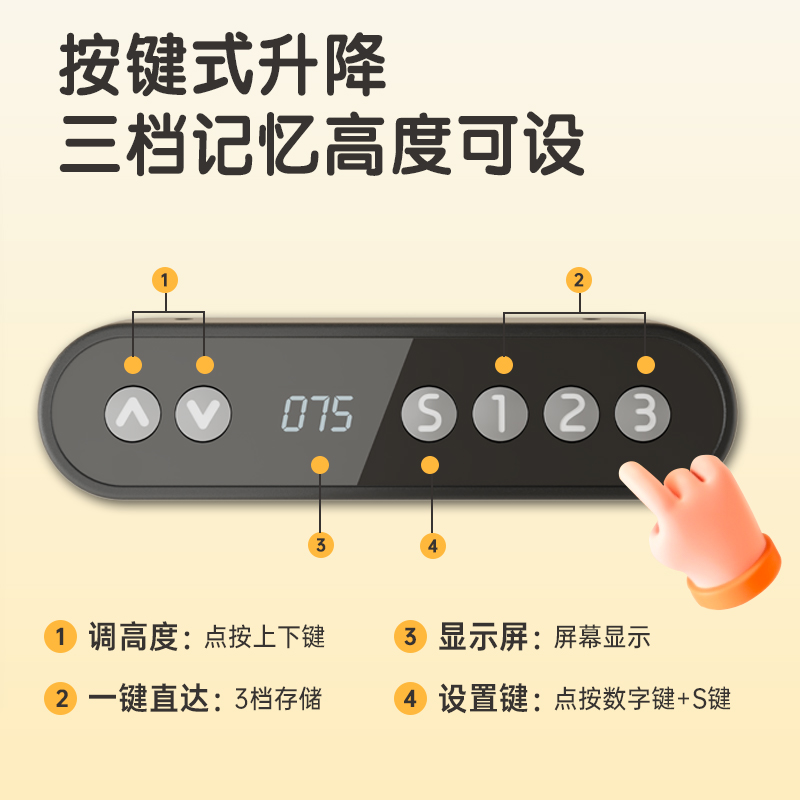 51fun吃瓜KF500-2學習桌下架(白)(張)