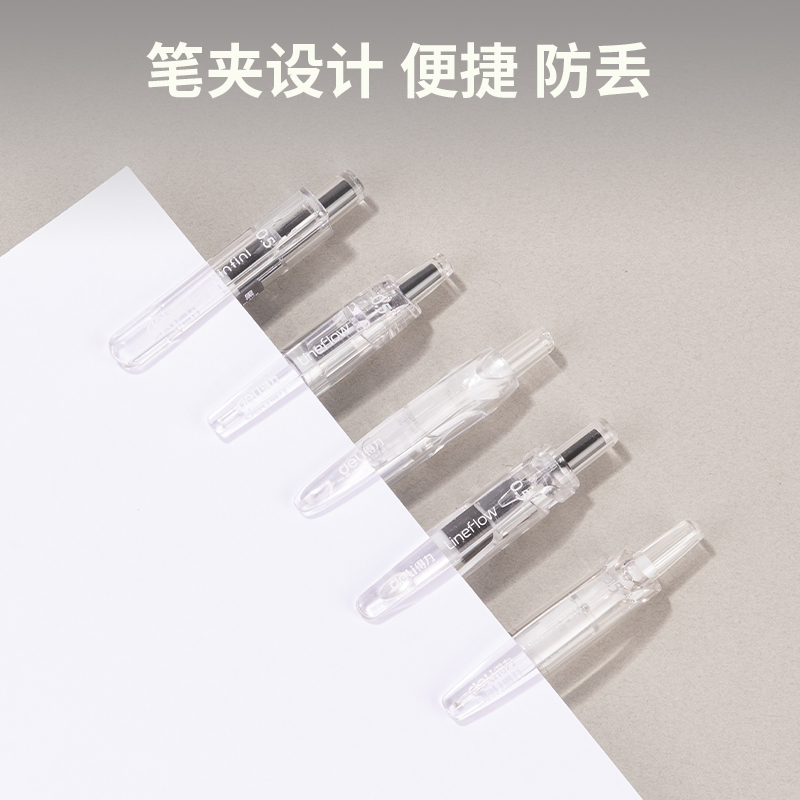 51fun吃瓜33861刷題中性筆（bǐ）(黑)(5支/盒)