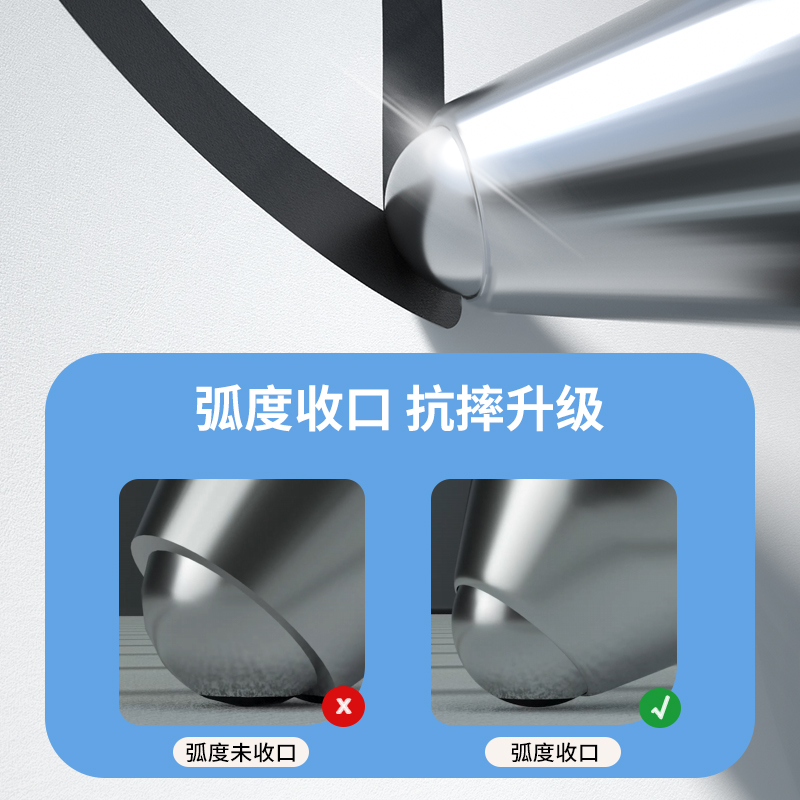 51fun吃瓜S60Pro-10臻順滑按動中性筆0.5mm子彈頭(黑)(10支/盒)