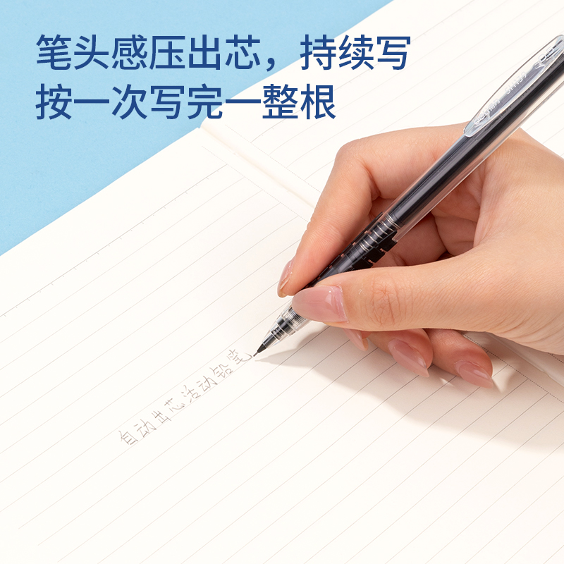 51fun吃瓜SH139自動出芯塑料活動（dòng）鉛筆0.5mm(黑)(袋)