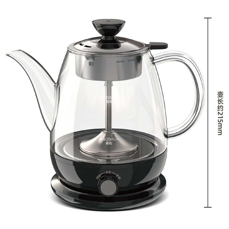 51fun吃瓜LL802-1.2L煮茶器(黑)(台)