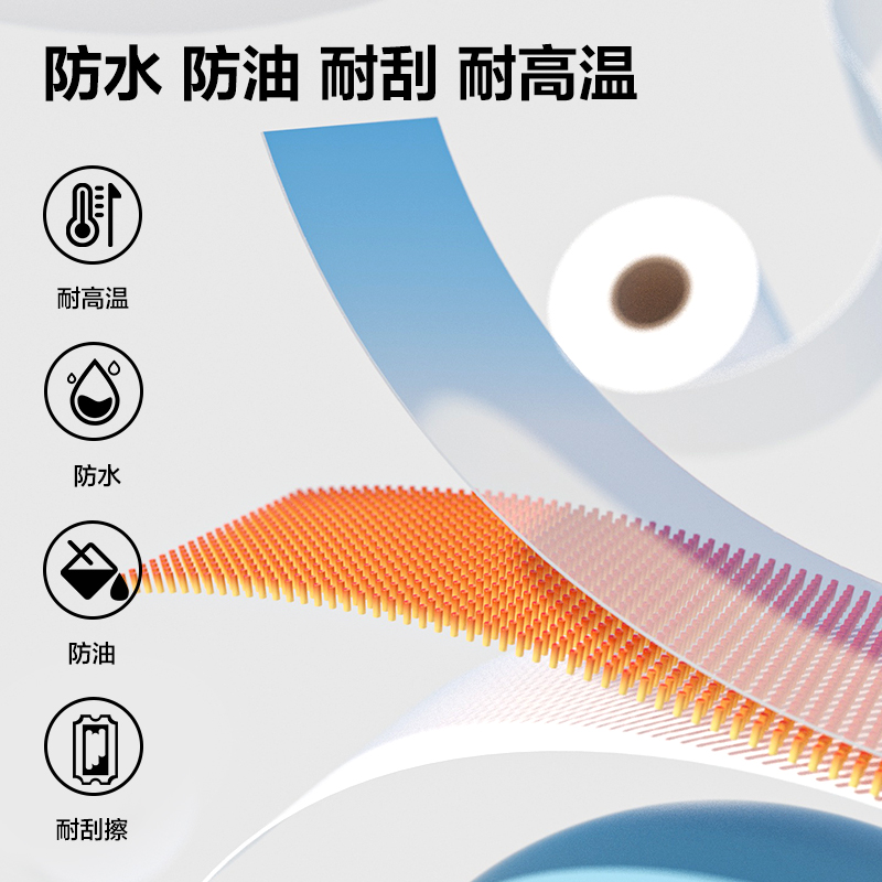 51fun吃瓜ZS200萊茵河長效三防熱敏收銀紙57*50型(混（hún）)(4卷/筒)