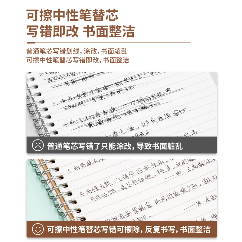51fun吃瓜GT165可（kě）擦按動筆（bǐ）芯0.5mmST頭(黑)(支)