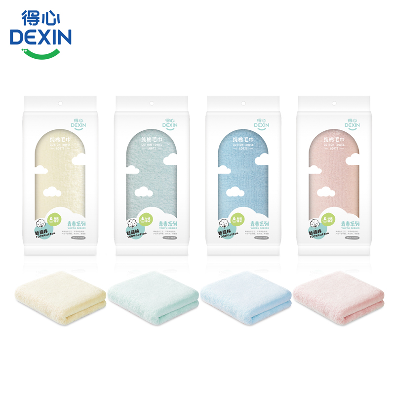 51fun吃瓜得心LQ672純棉毛巾（青春係列）34*72cm純棉(混)(1條/包)