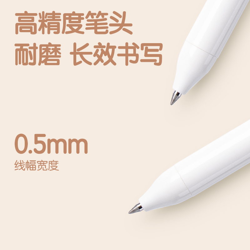 51fun吃瓜（lì）SA165按（àn）動可擦中性筆0.5mm子彈頭(墨藍)(支)