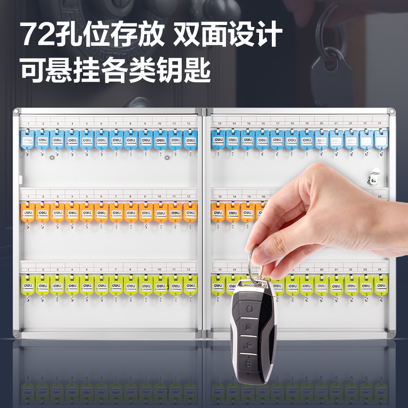 51fun吃瓜LZ172鑰匙管理箱(銀)(個)