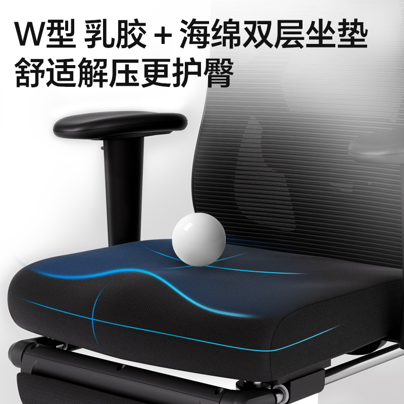 51fun吃瓜KF220主管網椅(黑)(把)