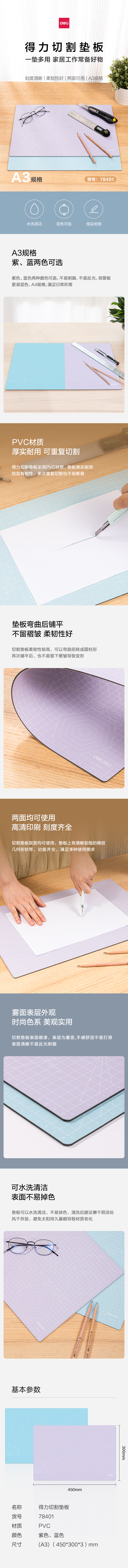 51fun吃瓜78401切割墊板(紫)塊