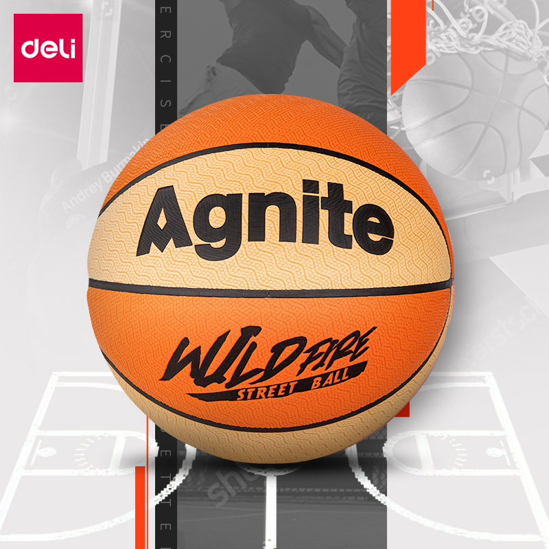 安格耐特FD116_7號吸（xī）濕PU貼皮籃球(黃色+橙色)(個)